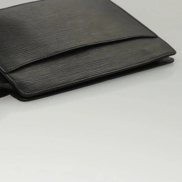 LOUIS VUITTON Epi Pochette Homme Clutch Bag Black Noir - Picture 5 of 16